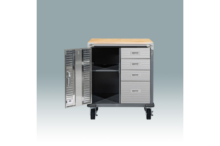 20205 series 4-Drawers Steel Rolling Cabinet